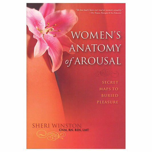 Women''s Anatomy of Arousal - Red Garter
