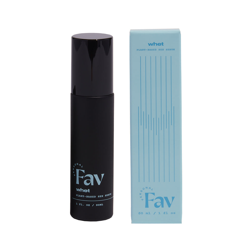Personal Fav Whet Plant-Based Sex Serum 1 oz. - Red Garter