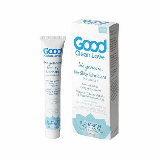 Good Clean Love BioGenesis Fertility Lubricant 2 oz. - Red Garter