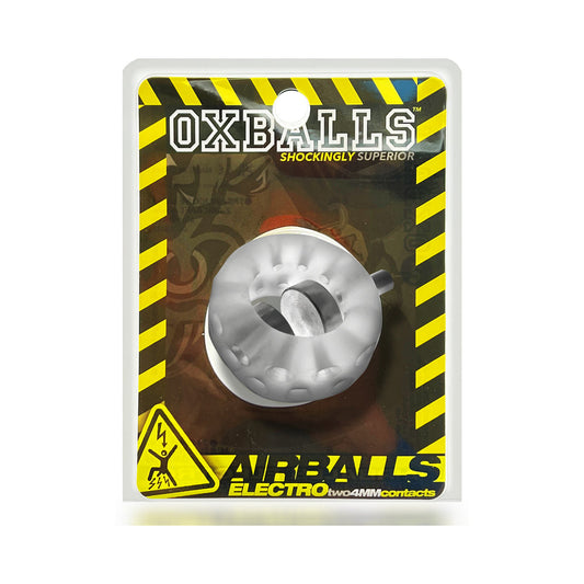 OxBalls Airballs Electro Air-Lite Ballstretcher Clear Ice - Red Garter