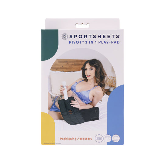 Sportsheets Pivot 3 in 1 Play-Pad - Red Garter