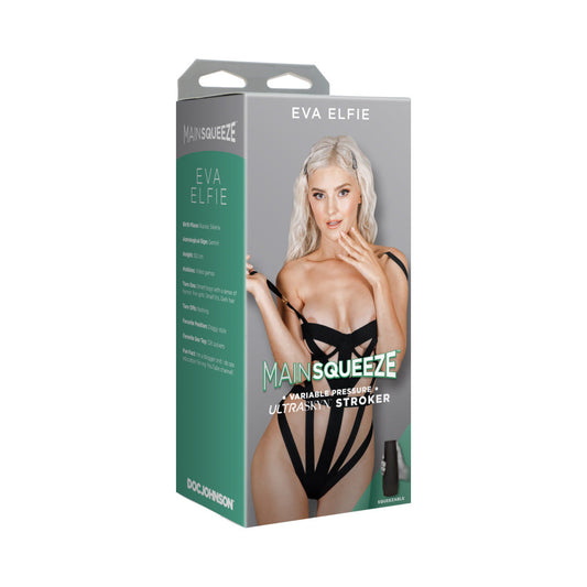 Main Squeeze Eva Elfie ULTRASKYN Stroker Pussy Vanilla - Red Garter