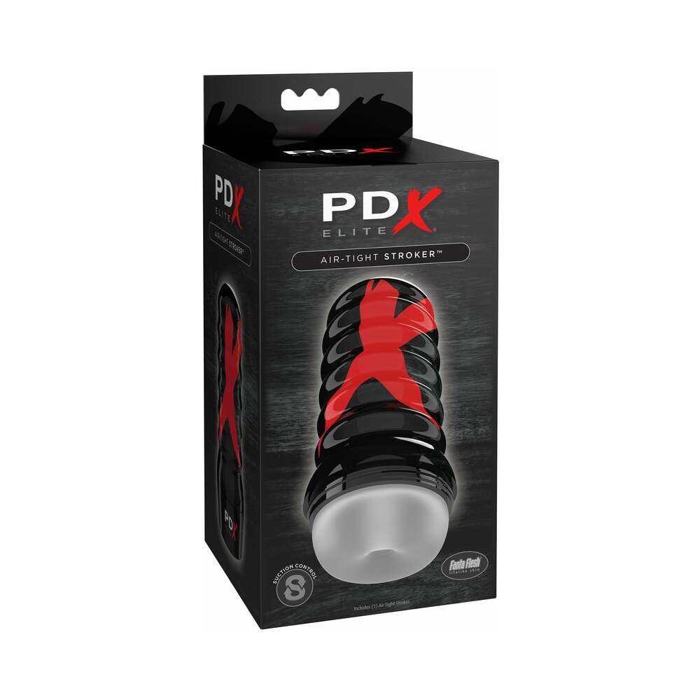PDX Elite Air-Tight Stroker Frosted - Red Garter