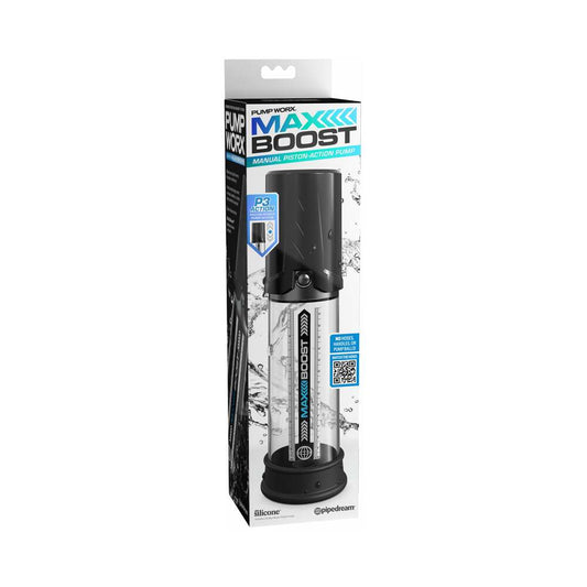 Pump Worx Max Boost Black - Red Garter