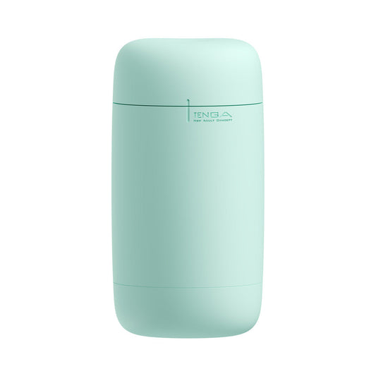 Tenga Puffy Stroker Mint Green - Red Garter