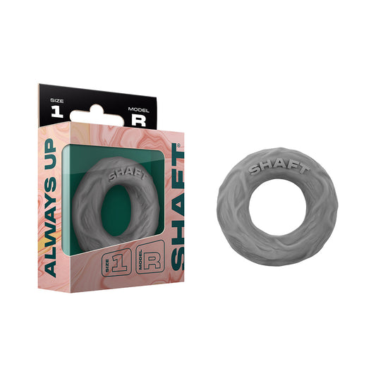 Shaft Model R: C-Ring Grey Size 1 - Red Garter