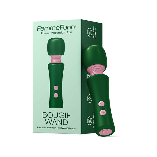 FemmeFunn Bougie Wand Green - Red Garter