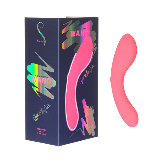 Swan The Mini Swan Wand Glow-in-the-Dark Pink - Red Garter