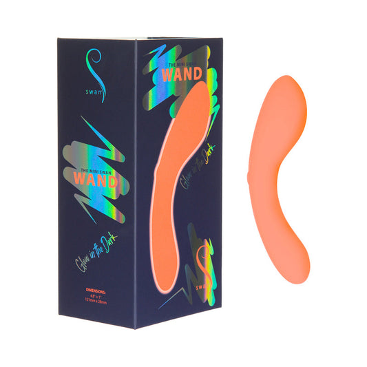 Swan The Mini Swan Wand Glow-in-the-Dark Orange - Red Garter