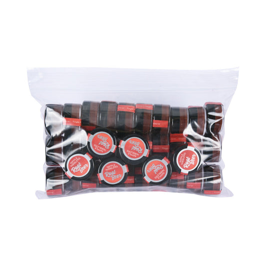 Jelique Nipple Nibbler Cool Tingle Balm 3g Root Beer Bulk Bag 36pc - Red Garter