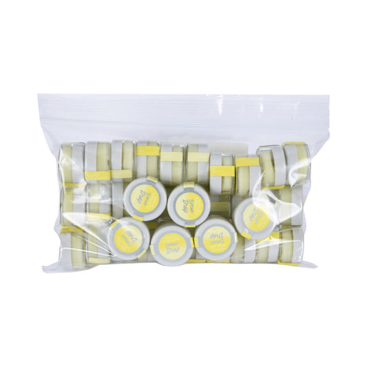 Jelique Nipple Nibblers Cocktail Pleasure Balm 3g Lemon Drop Bulk Bag 36pc - Red Garter