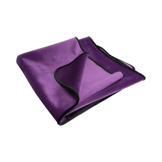 Liberator Fascinator Throw Travel Purple - Red Garter