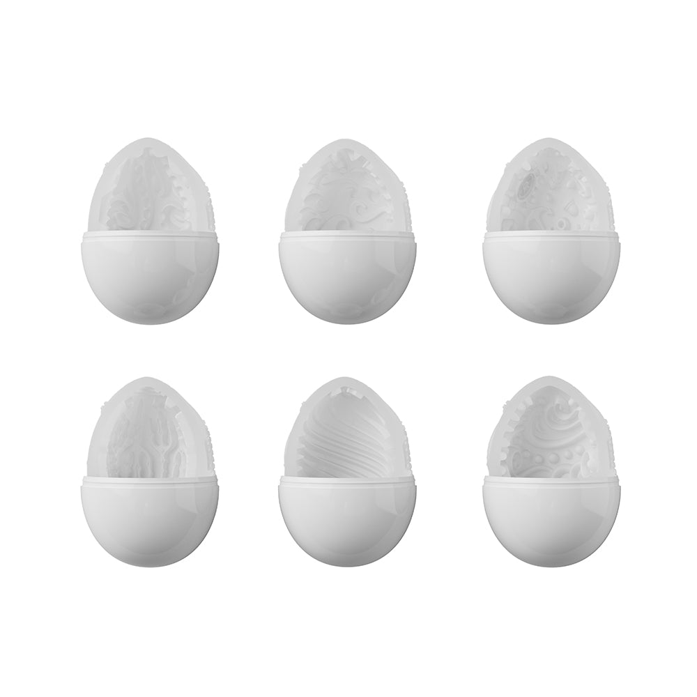 Lovense Kraken 6 Pack Masturbator Eggs - Red Garter