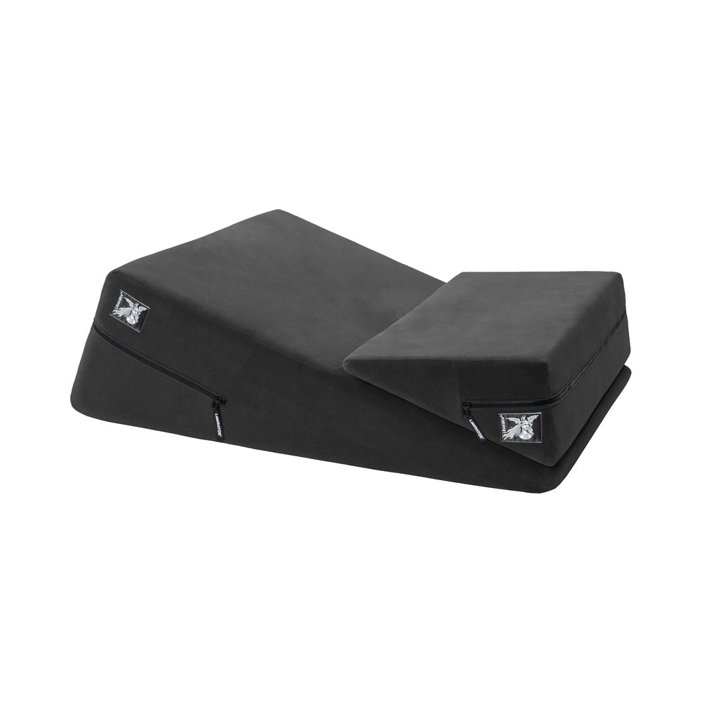 Liberator Wedge/Ramp Combo Black - Red Garter
