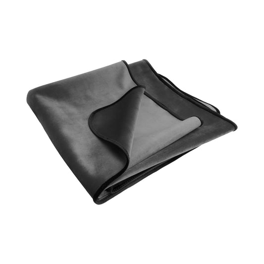 Liberator Fascinator Throw Travel Grey - Red Garter