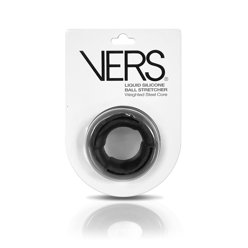 VERS Liquid Silicone Steel Weighted Ball Stretcher - Red Garter