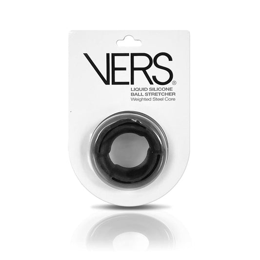 VERS Liquid Silicone Steel Weighted Ball Stretcher - Red Garter