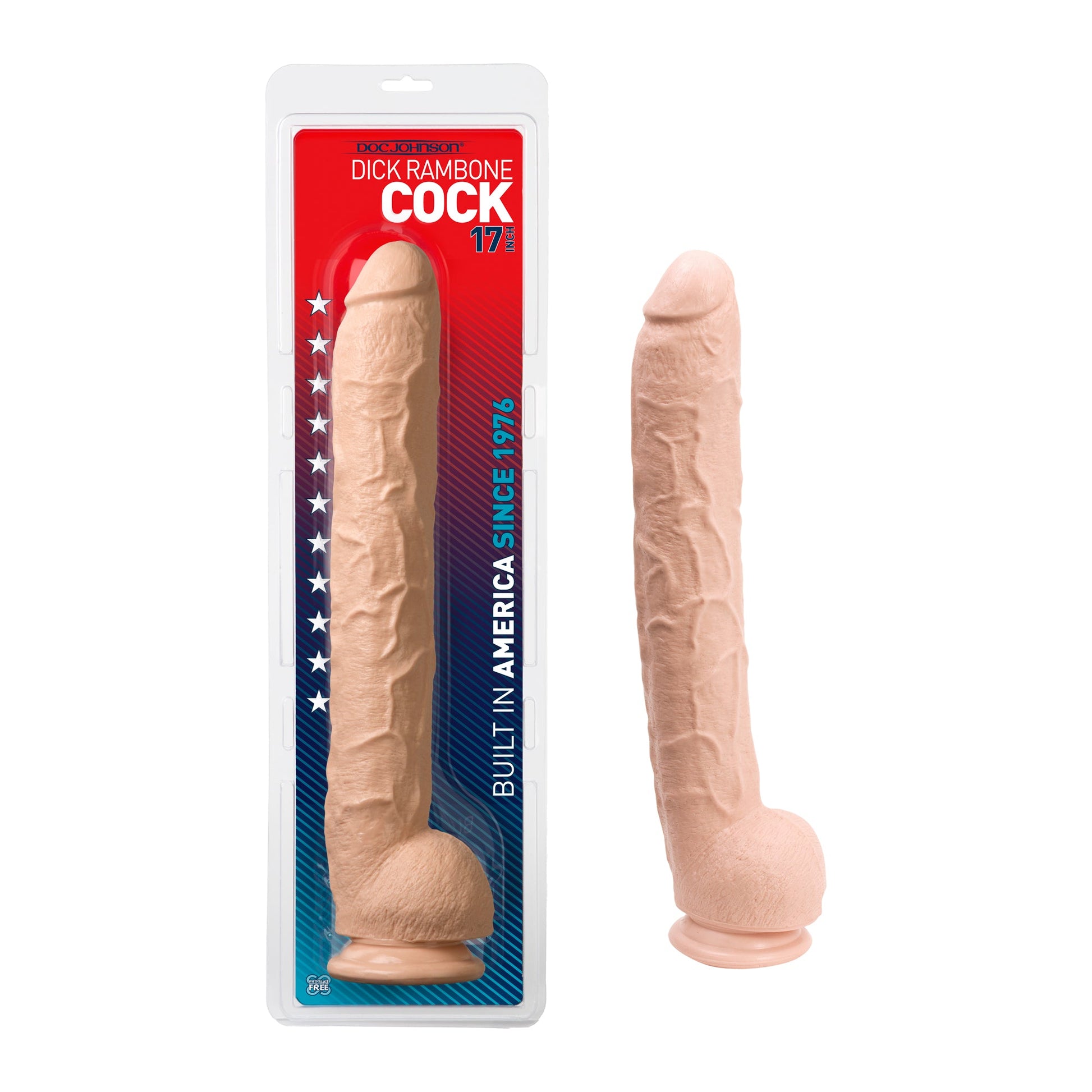 Dick Rambone: 18 in. x 2.5 in. Beige - Red Garter