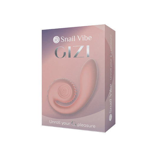 Snail Vibe Gizi Peachy Pink - Red Garter