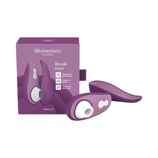 Womanizer Liberty 2 Purple - Red Garter