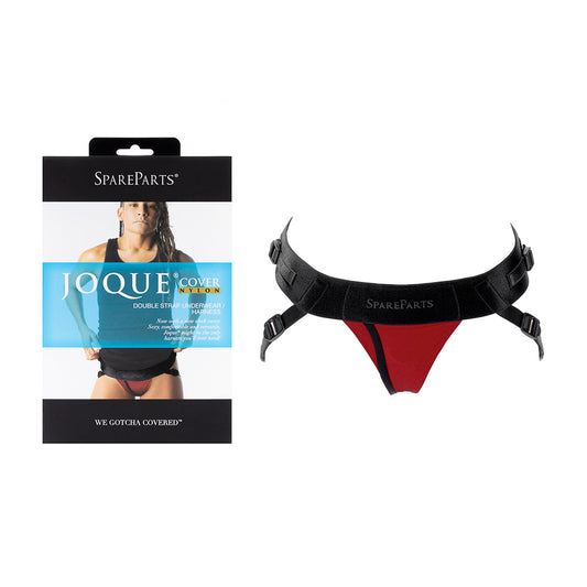 SpareParts Joque Cover Underwear Harness Red (Double Strap) Size A Nylon - Red Garter