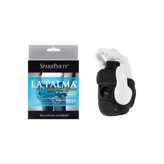 SpareParts La Palma Harness - Glove Only Black Right Size XS/S - Red Garter