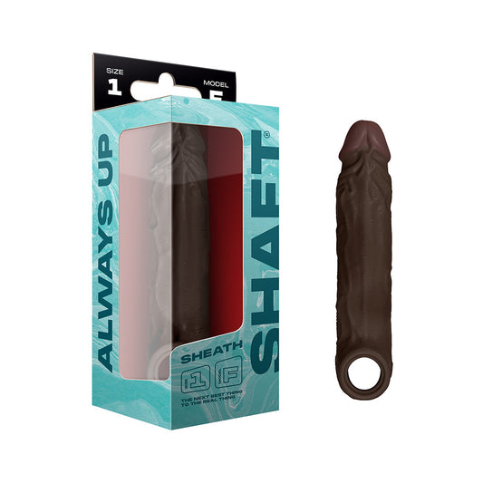 Shaft Model F: Sheath Mahogany Size 1 - Red Garter