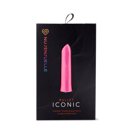 Nu Sensuelle Iconic Bullet Deep Pink - Red Garter