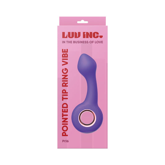 Luv Inc Pt16: Pointed Tip Ring Vibe Purple - Red Garter