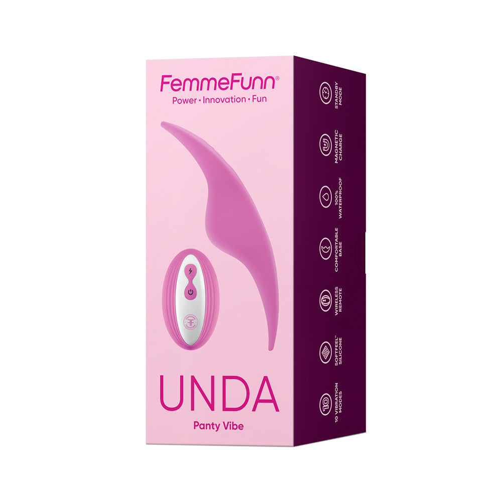FemmeFunn Unda Pink - Red Garter