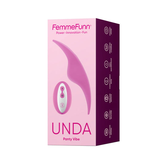 FemmeFunn Unda Pink - Red Garter
