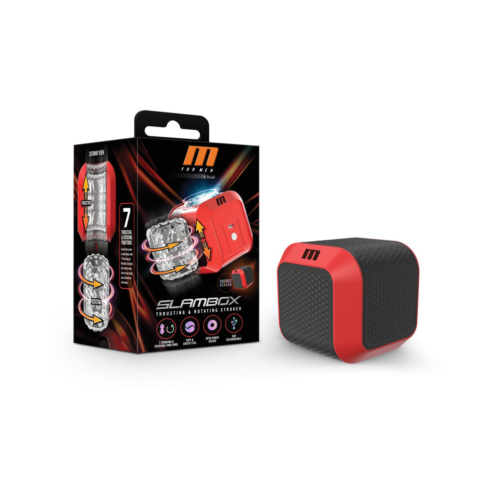 M for Men SlamBox Red - Red Garter