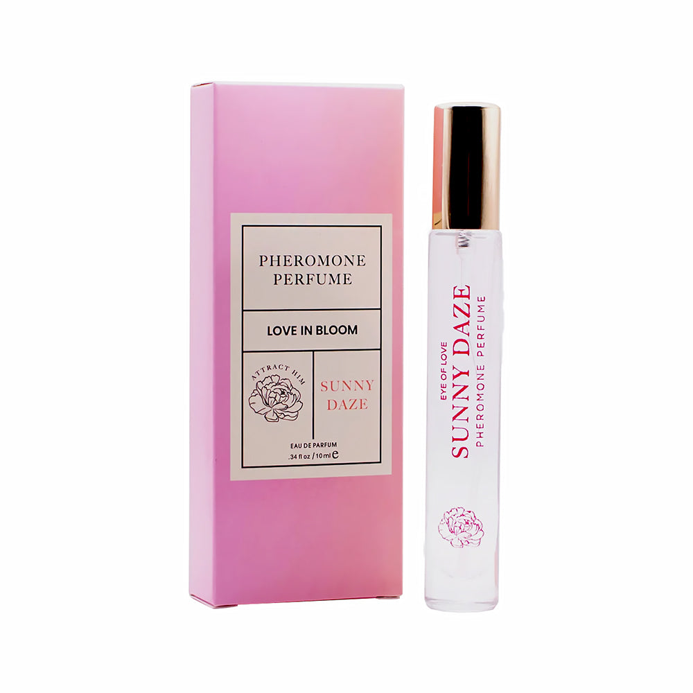 Eye of Love Bloom Attract Him Pheromone Parfum Sunny Daze 0.34 oz. - Red Garter