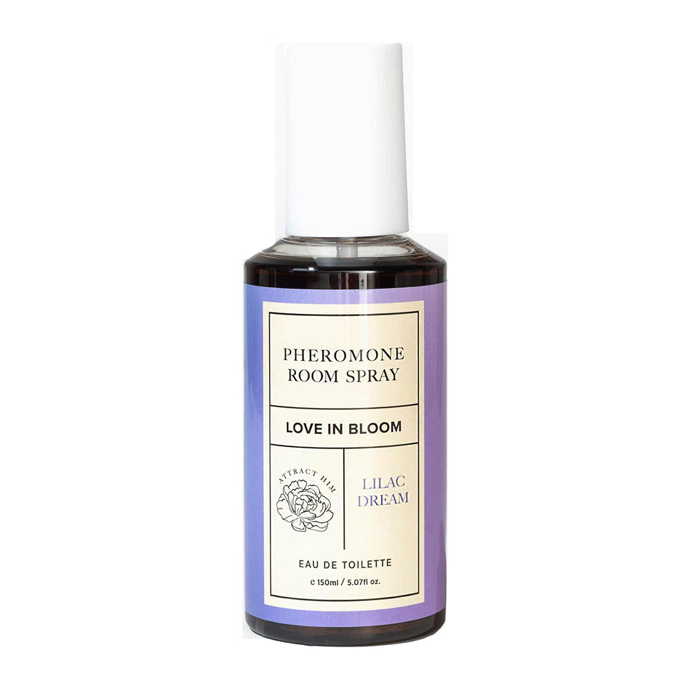 Eye of Love Bloom Attract Him Pheromone Room Spray Lilac Dream 5 oz. - Red Garter