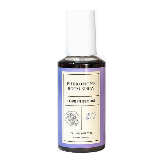 Eye of Love Bloom Attract Him Pheromone Room Spray Lilac Dream 5 oz. - Red Garter