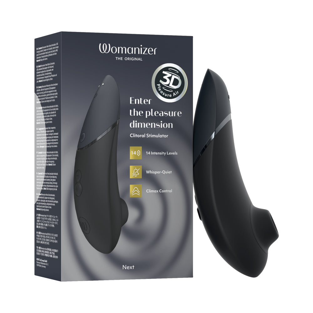 Womanizer Next Black - Red Garter