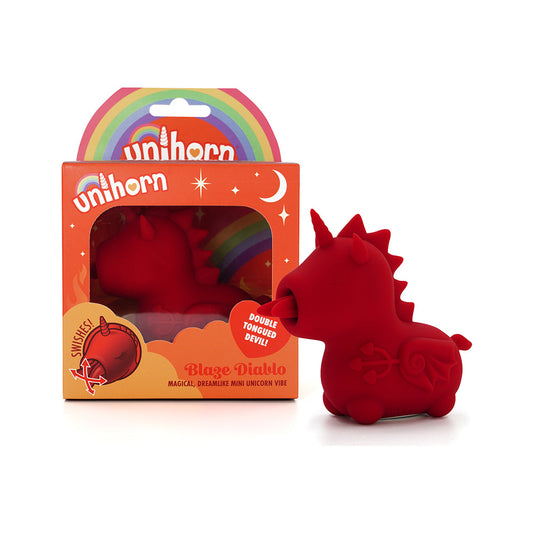 Unihorn Blaze Diablo (The Forked Tongue One) - Red Garter