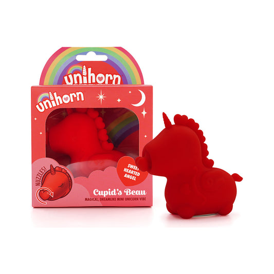 Unihorn Cupid''s Beau (The Nuzzling Nose One) - Red Garter