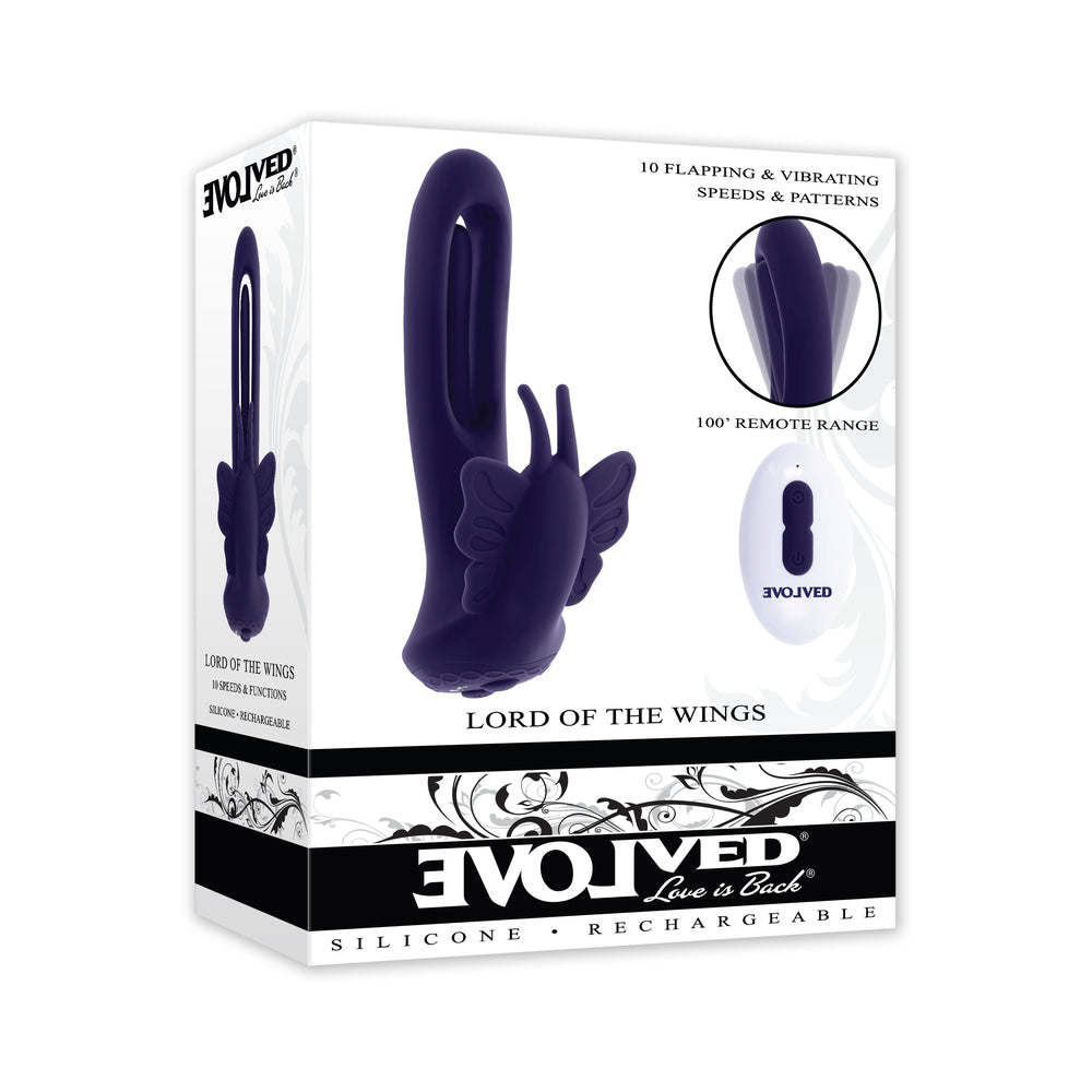 Evolved Lord Of The Wings Purple - Red Garter