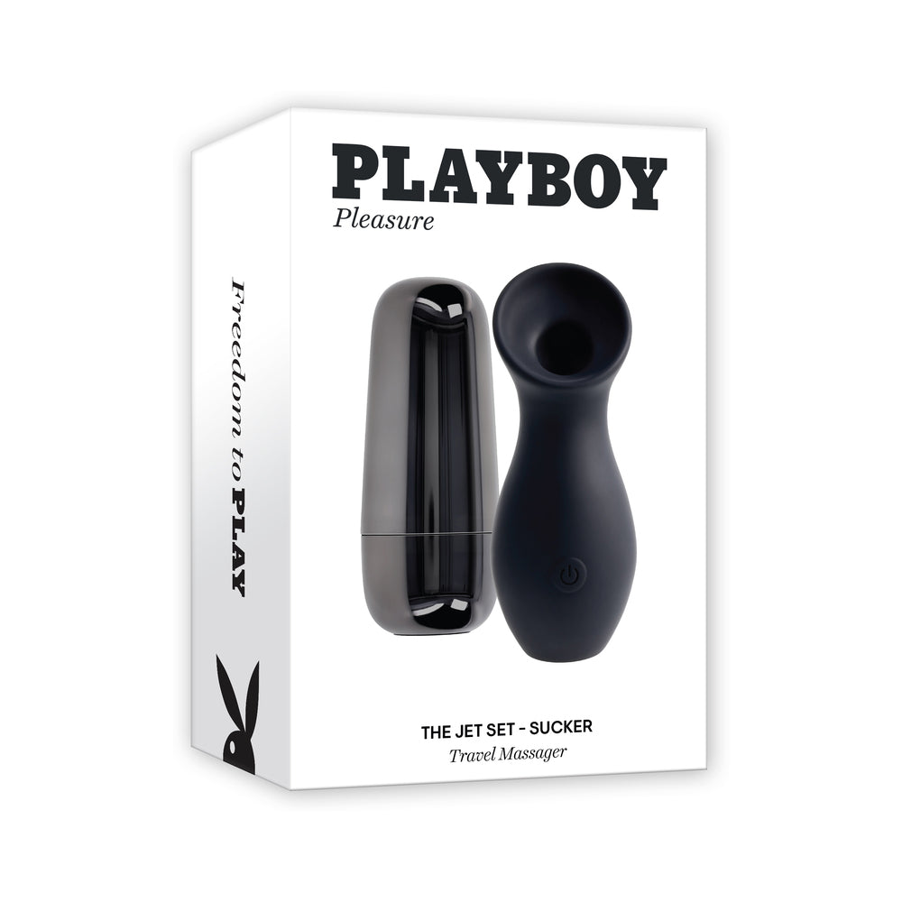Playboy The Jet Set Sucker 2AM/Black - Red Garter