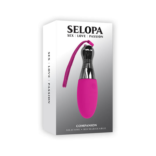 Selopa Companion USB Egg Pink - Red Garter