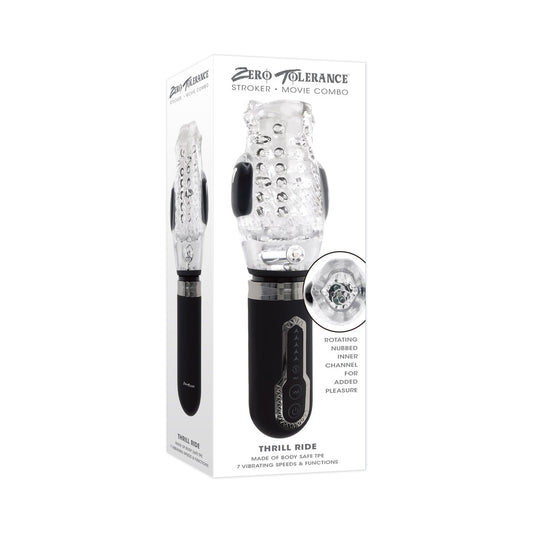 Zero Tolerance Thrill Ride Black/Clear - Red Garter