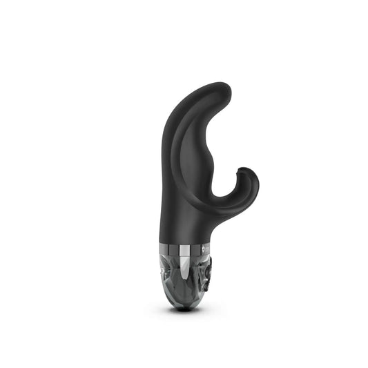 Mystim Hop Hop Bob eStim Vibrator Black - Red Garter