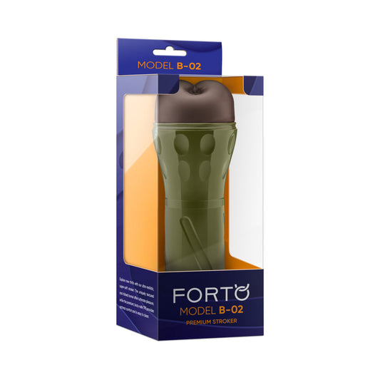 Forto Model B-02 Stroker Dark - Red Garter