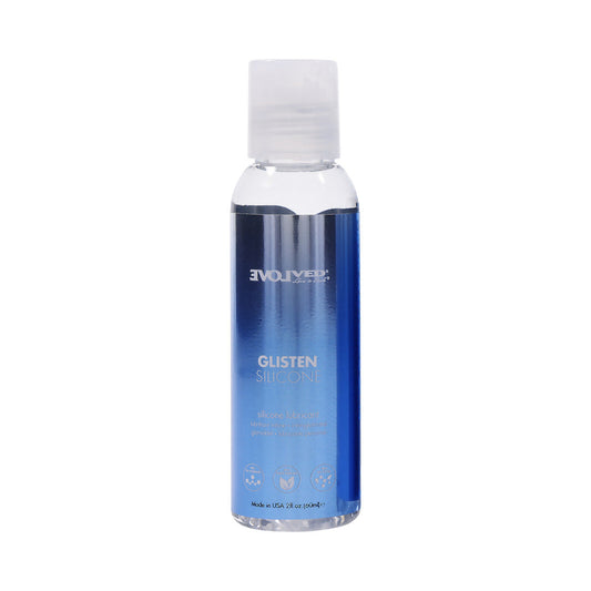 Evolved Glisten Silicone Lubricant 2 oz. - Red Garter