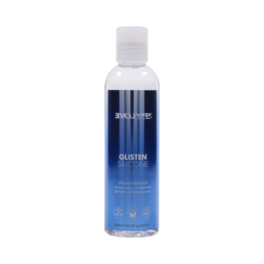 Evolved Glisten Silicone Lubricant 4 oz. - Red Garter