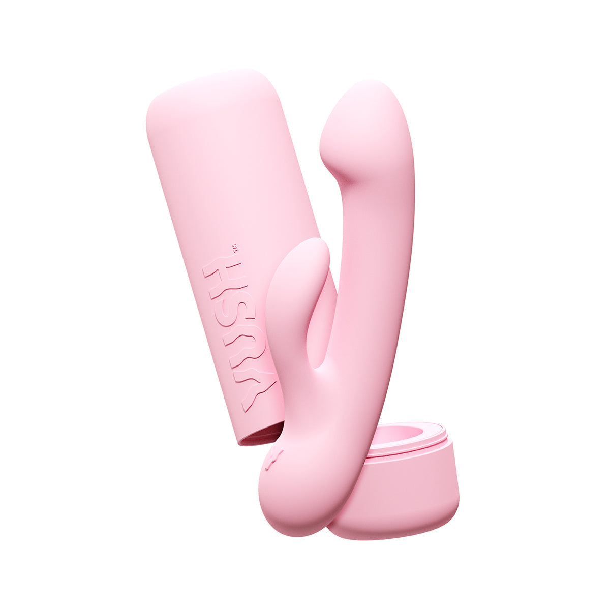 VUSH Glow Rabbit Vibrator - Red Garter