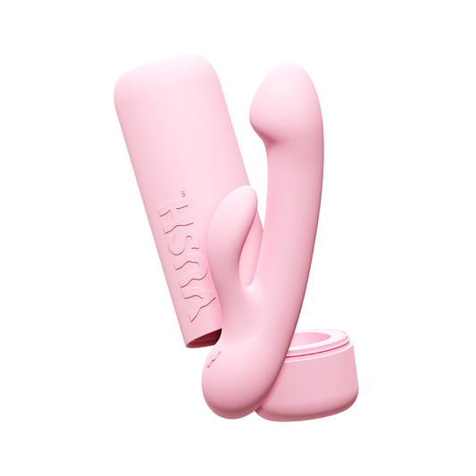 VUSH Glow Rabbit Vibrator - Red Garter