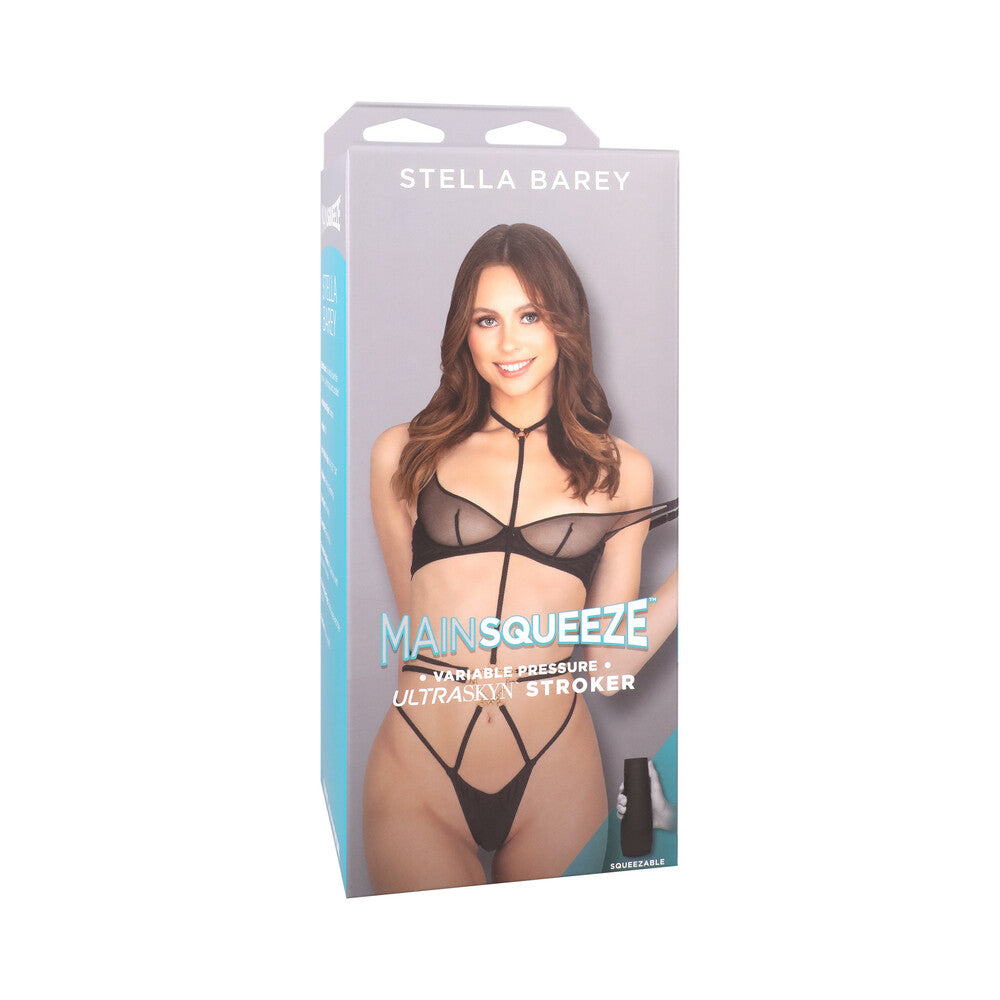 Main Squeeze Stella Barey ULTRASKYN Stroker Pussy Vanilla - Red Garter