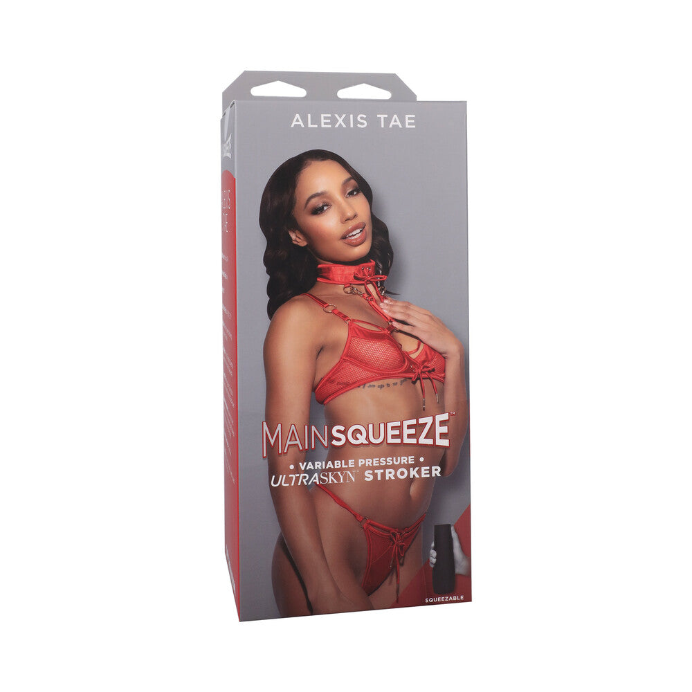 Main Squeeze Alexis Tae ULTRASKYN Stroker Pussy Caramel - Red Garter